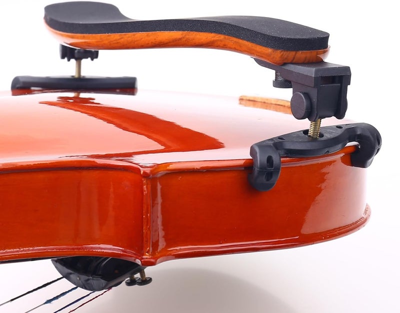 NANYI Violin Shoulder Rest for 4/4 & 3/4 Size - Adjustable Height & Collapsible Feet, with Practice Mute & Rosin, EVA Foam Padding - Image 5